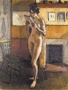 Marquet, Albert Standing Female Nude oil painting artist